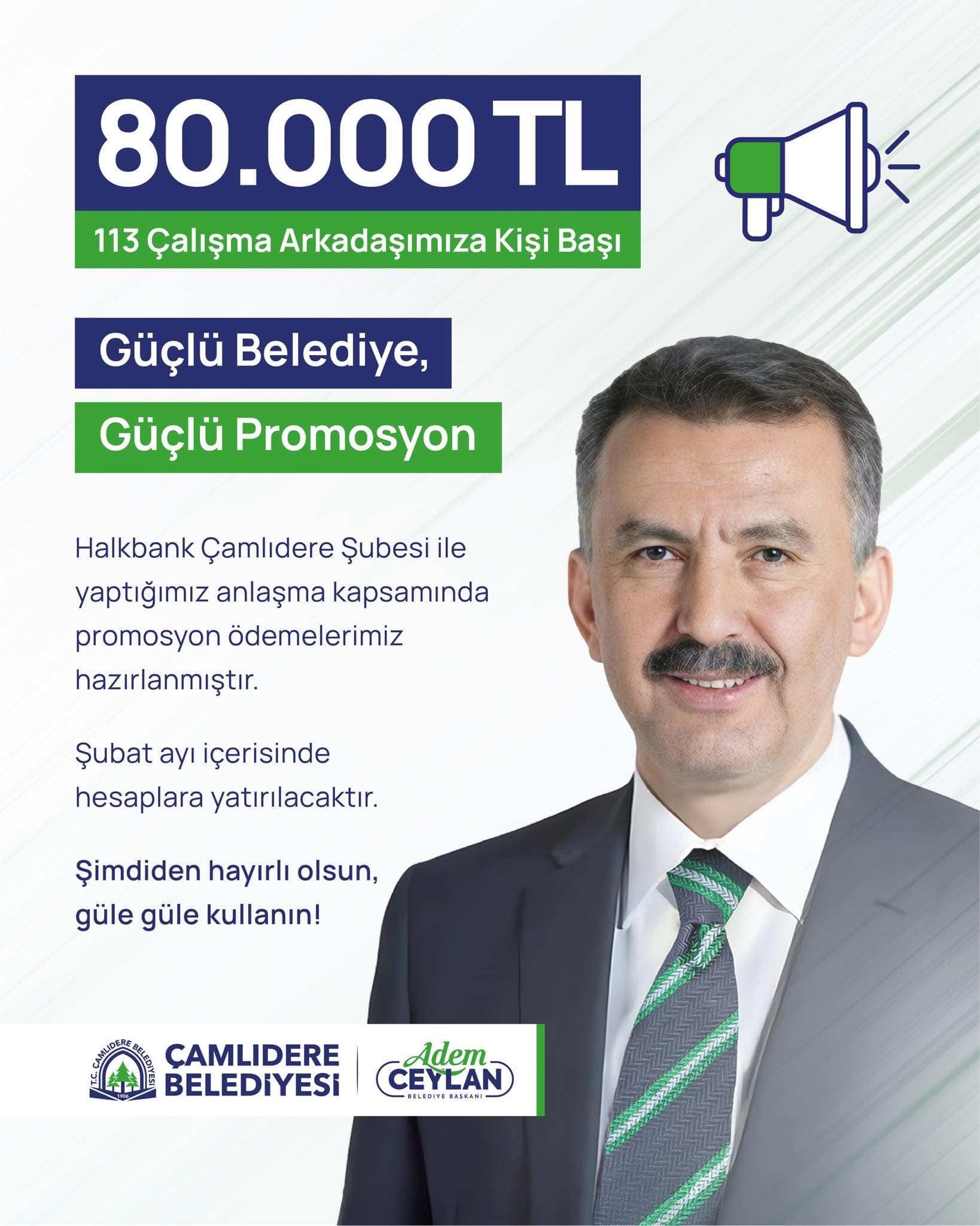 Güçlü Belediye, Güçlü Promosyon.