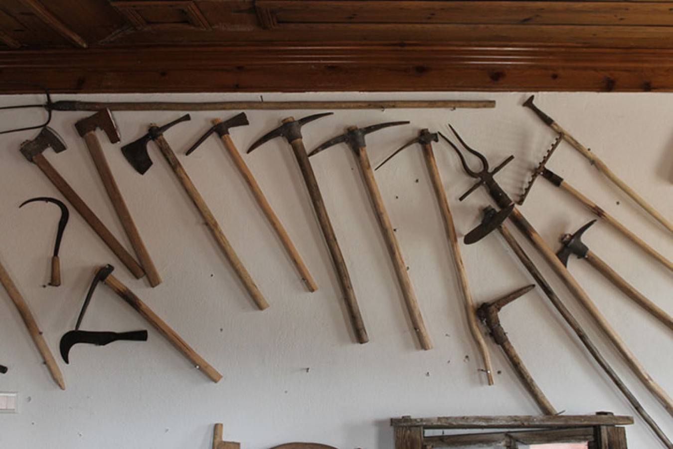 Sergi alanından bir kesit – tarım aletleri